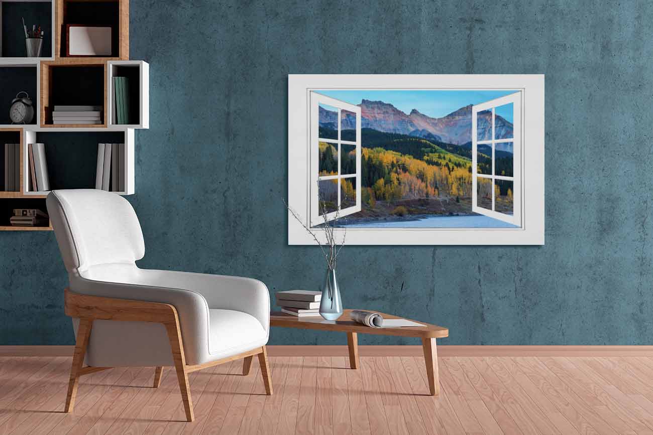 Window frame art fine art photography 60x40